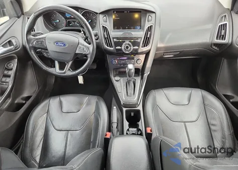 2017 Ford Focus Titanium из США, поврежденный, VIN 1FADP3J25HL265284